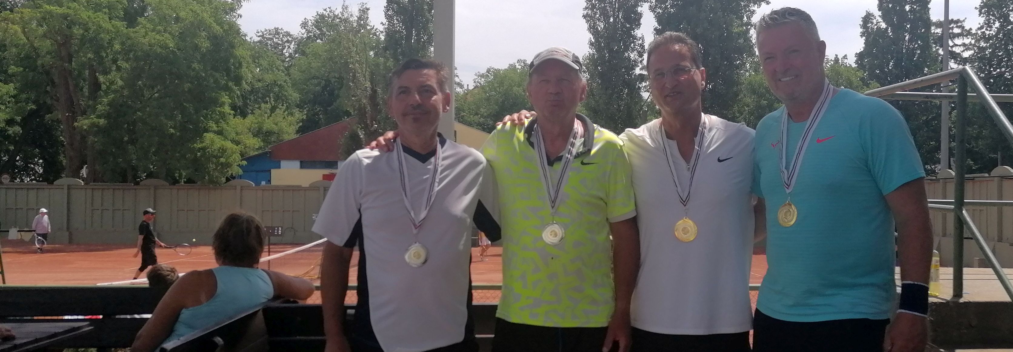 Kolozsvári Gergely, Márton Kálmán, Orosz László és Gerbrant Redmer de Boer 